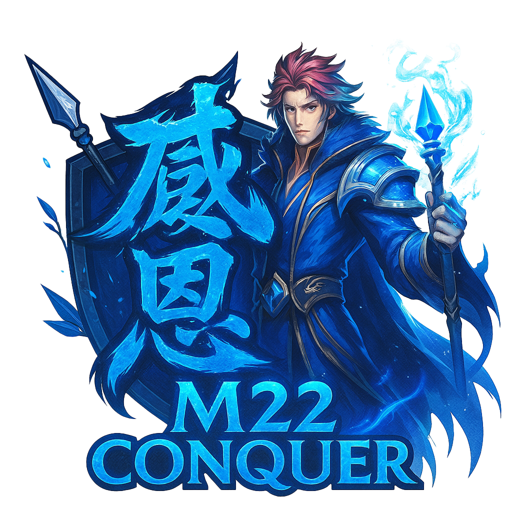 M22 Conquer Logo